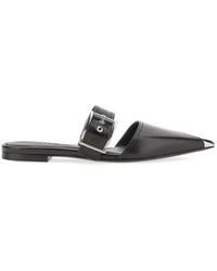 McQueen - Mule Punk Leather - Lyst