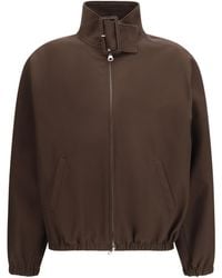 Courreges - Polyester Bomber - Lyst