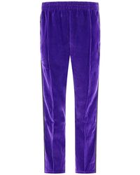 Needles - Velour Track Trousers - Lyst