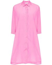 Peserico - Cotton Blend Shirt Dress - Lyst