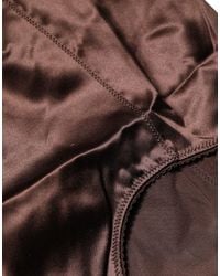 Dolce & Gabbana - Silk Blend High Waist Girdle Panty Underwear Elastane Clothing - Lyst