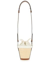 Maison Margiela - Fire Bucket Bag Raphia Palm Shoulder - Lyst