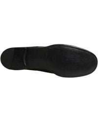 Dolce & Gabbana - Calfskin Leather Derby Dress Shoes Calf - Lyst