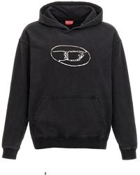 DIESEL - 'S-Boxt-Hood-Q7' Hoodie - Lyst