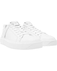 Balmain - B Court Logo Low Top Sneakers Shoes - Lyst