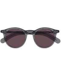 Montblanc - Sunglasses Square Full Rim, Shiny Frame And Lens Mb0353S003 - Lyst