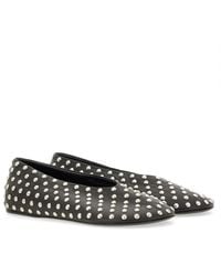 Jil Sander - Nappa Ballerina Leather Shoe - Lyst