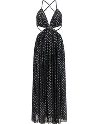 Zimmermann - Daylight Braid Trim Dress Viscose; Other Fibres Long - Lyst