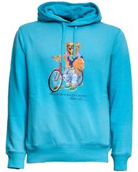Polo Ralph Lauren - Signature Polo Bear Motif Hoodie - Lyst