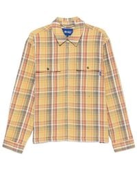 AWAKE NY - Rivington Buttoned Checked Shirt - Lyst