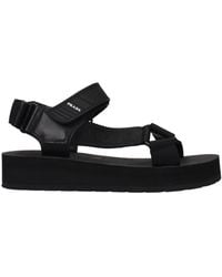 Prada - Fabric Sandals - Lyst