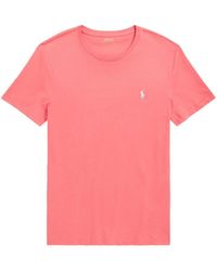 Polo Ralph Lauren Short Sleeves Slim Fit T-shirt in Blue for Men | Lyst