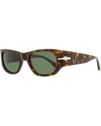 Persol - Rectangular Sunglasses Po3307s 24/31 Havana 52mm - Lyst