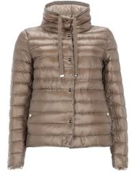 Herno - Reversible Down Jacket Polyamide; Goose Feather Trench & Raincoats - Lyst