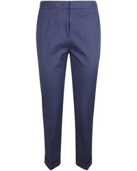 Etro - Cropped Mid-rise Trousers - Lyst