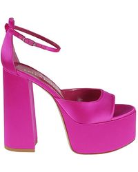 Lella Baldi - Heel Sandals - Lyst