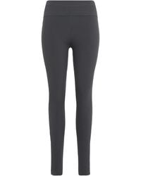 Live The Process - Ribbed Elastic Leggings Dark Viscose - Lyst