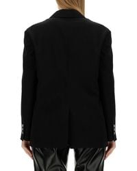 Moschino - Single-Breasted Jacket Viscose - Lyst