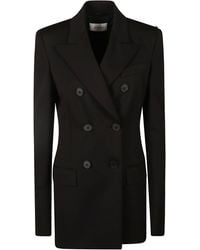 Sportmax - Double-breasted Tailored Blazer - Lyst