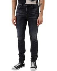 DIESEL - D-Amny Washed Skinny Fit Stretch Jeans Denim - Lyst