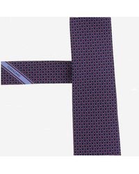 Ferragamo - Tie, Patterned Silk Ties & Bow - Lyst