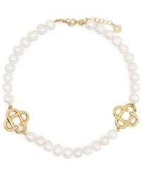 Casablancabrand - Chunky Pearl Logo Necklace - Lyst