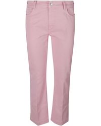 Sportmax - Nilly Button Detailed Straight Leg Jeans - Lyst