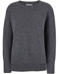 Lisa Yang - Sweater U-Neck Cashmere Knitted Tops - Lyst