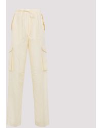 Phoebe Philo - Crushed Cargo Trousers Silk - Lyst