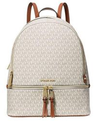 Michael Kors - Backpack 89.Coated Canvas - Lyst
