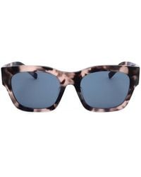 Givenchy - Sunglasses Square Full Rim, Coloured Havana Frame And Lens Gv40072F55V - Lyst