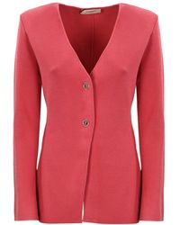 Twin Set - Cardigan Jacket With Buttons - Lyst