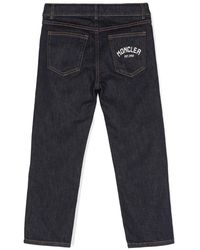 Moncler - Enfant Jeans Cotton; Elastane - Lyst