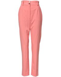 Dolce & Gabbana - Highwaisted Straight Pants - Lyst