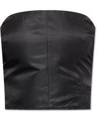 MM6 by Maison Martin Margiela - Top With Denuded Shoulders - Lyst