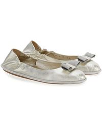 Ferragamo - Nomadic Stories Ballet Flats - Lyst