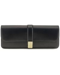 KHAITE - Calf Leather Bos Taurus Clutch Bag - Lyst