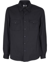 Aspesi - Long Sleeved Buttoned Shirt - Lyst