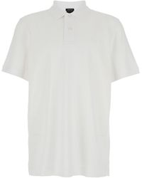 BOSS - Polo Shirt With Button Closure For Cotton Tshirts And - Lyst