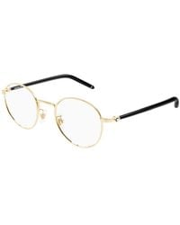 Montblanc - Eyeglasses Square Full Rim, Frame And Clear Demo Lens Mb0273O001 Sunglasses - Lyst
