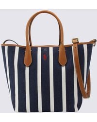 Polo Ralph Lauren - And Cotton Tote Bag - Lyst