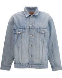Balenciaga - Regular-Fit Denim Jacket - Lyst