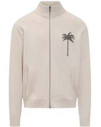 Palm Angels - Palms Knit Track Top - Lyst