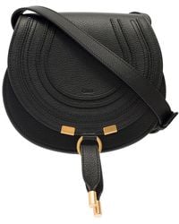 Chloé - Chloé Small Marcie Leather Crossbody Bag For - Lyst