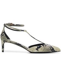 KHAITE - Python Embossed Leather Mia Pump - Lyst