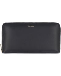 Paul Smith - Leather Zip Around Wallet - Lyst