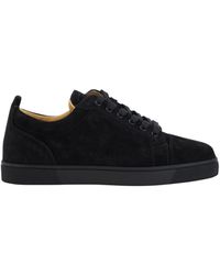 Christian Louboutin - Louis Orlato Suede Low-top Sneakers - Lyst