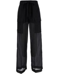 Semicouture - Trousers With Pockets - Lyst
