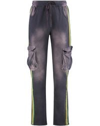 Alchemist - Cotton Cargo Trousers Track Pants - Lyst