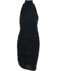 Jacquemus - La Robe Piazza Courte Dress With High Neck And Ruffle Details - Lyst